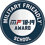One of the logos for the Military Friendly Schools program.